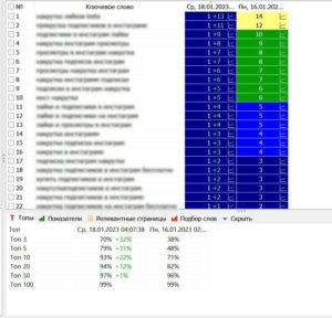 Ниша — Продвижение SMM, Гео — Москва