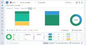 331 ключевых запросов в ТОП, 100% роста позиций, Гео – Спб (10.10.2023)
