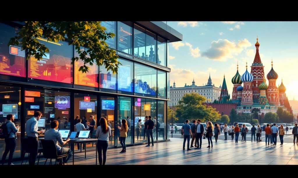 Современный офис в Москве с профессионалами IT